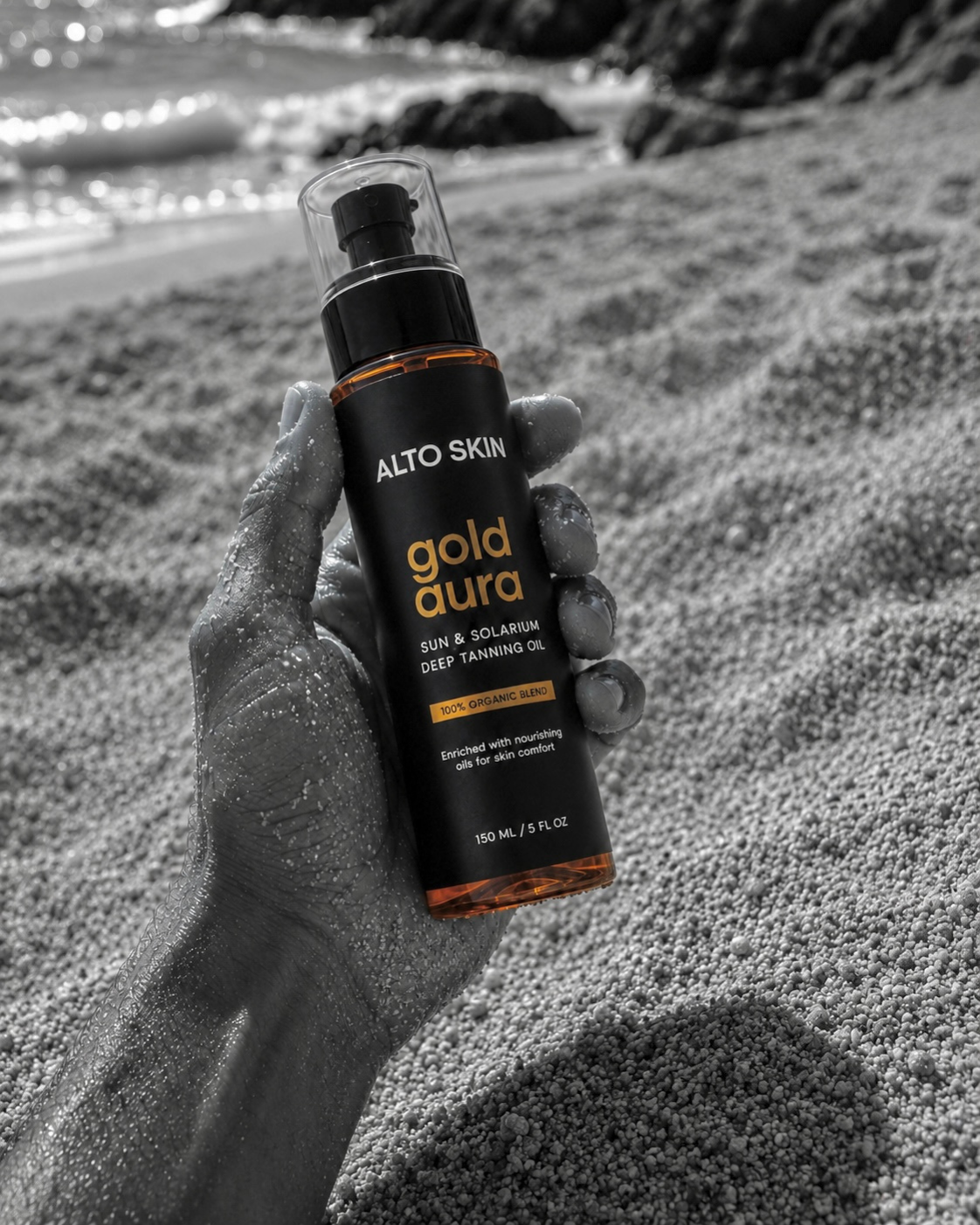 Gold Aura Deep Tanning Oil