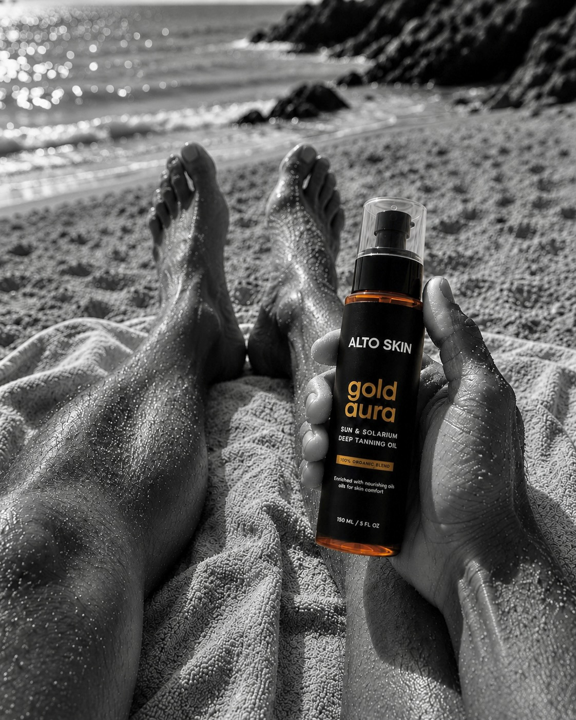 Gold Aura Deep Tanning Oil