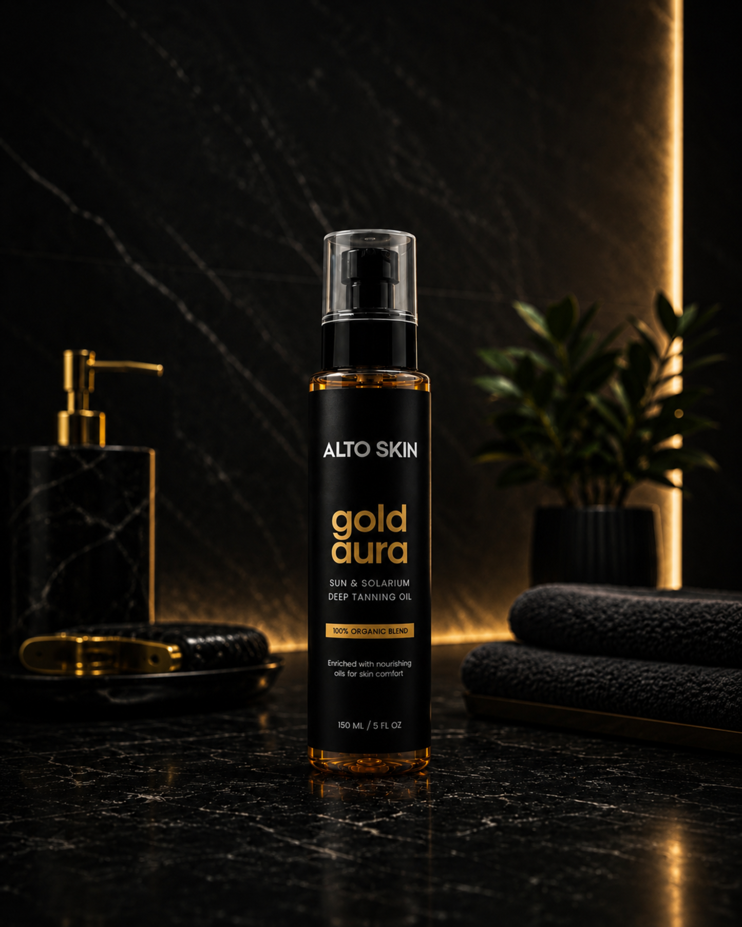 Gold Aura Deep Tanning Oil